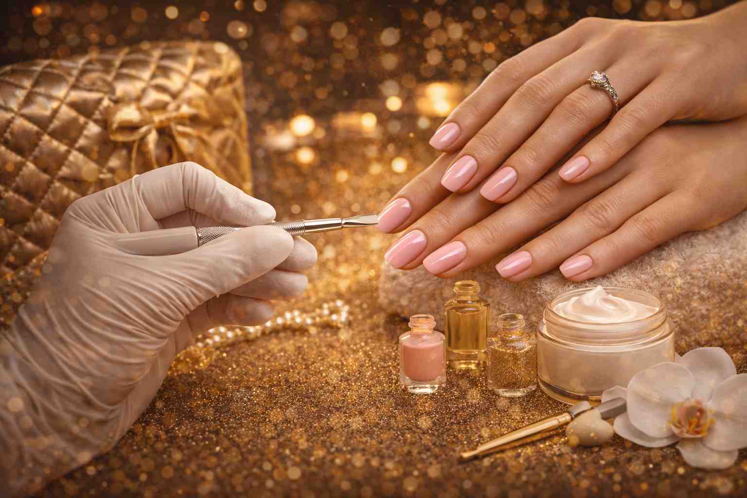 Gel Manicure + Luxury Finish